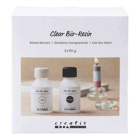 Firma Creativ https: www.cchobby.nl transparent-bio-resin-clear-2x150-ml-1-box