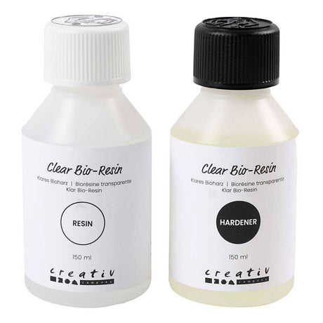 Firma Creativ https: www.cchobby.nl transparent-bio-resin-clear-2x150-ml-1-box