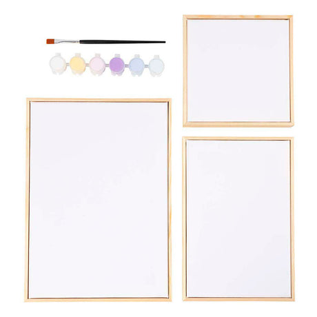 Firma Creativ https: www.cchobby.nl mix-of-stretched-canvas-pastelcolors-1-box