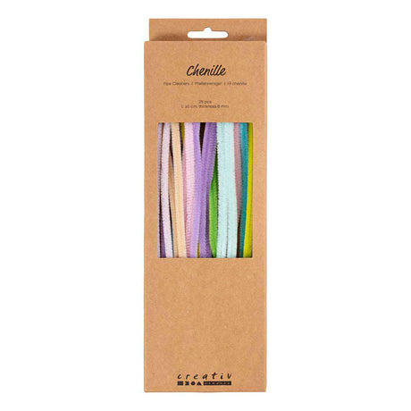 Firma Creativ szenil 6mm x 30cm kolory pastelowe - 25szt.