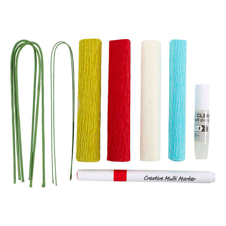 Firma Creativ https: www.cchobby.nl mini-hobbyset-papier-krepowy-kwiaty-z-papieru-krepowego-pastelowe kolory-1-pudełko