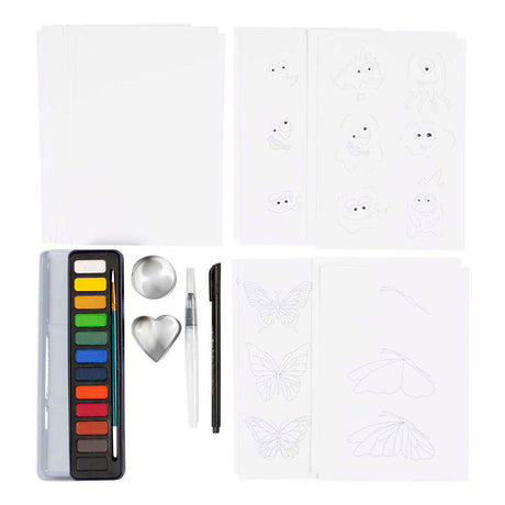 Firma Creativ https: www.cchobby.nl hobbyset-aquarel-1-doos-977768