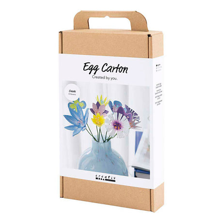 Firma Creativ https: www.cchobby.nl hobbyset-bloemen-van-eierdozen-pastelkleuren-1-doos