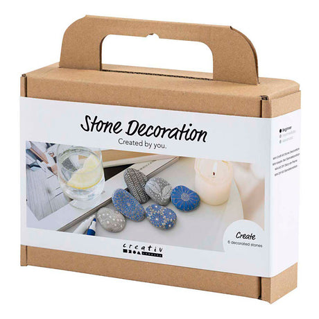 Firma Creativ https: www.cchobby.nl mini-hobbyset-stone-decoration-blue-1-box