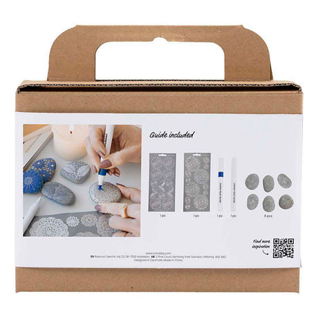 Firma Creativ https: www.cchobby.nl mini-hobbyset-stone-decoration-blue-1-box