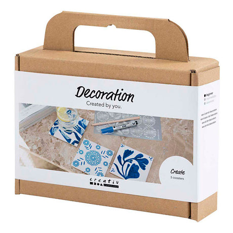 Firma Creativ https: www.cchobby.nl mini-hobbyset-decoration-porcelain-coasters-blue-1-box