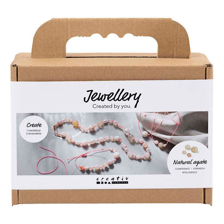 Firma Creativ https: www.cchobby.nl mini-hobbyset-biżuteria-naszyjniki-i-bransoletka-różowy-1-pudełko