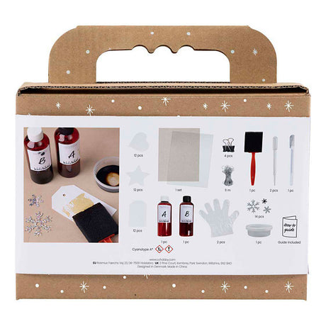 Firma Creativ https: www.cchobby.nl mini-hobbyset-cyanotype-geschenklabels-blauw-zilver-1-doos