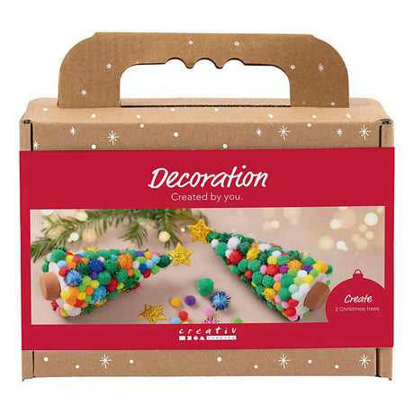 Firma Creativ https: www.cchobby.nl mini-hobbyset-decoration-christmas-tree-różne-kolory-1-pudełko