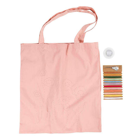 Firma Creativ https: www.cchobby.nl hobbyset-embroidery-carrier-bag-lightpink-1-box
