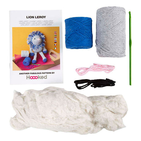 Firma Creativ https: www.cchobby.nl hobbyset-amigurumi-lion-granatowy-jasnoszary-1-box