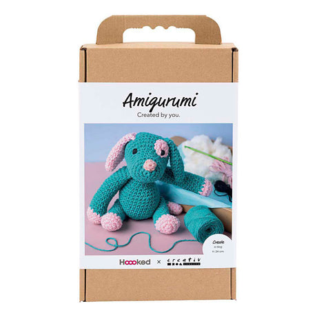 Zestaw hobbystyczny firmy Creativ ze szczeniakiem amigurumi