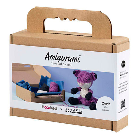 Firma Creativ https: www.cchobby.nl hobbyset-amigurumi-vos-zwart-plum-1-doos