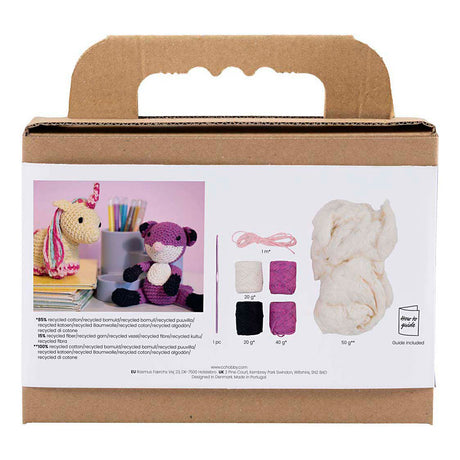 Firma Creativ https: www.cchobby.nl hobbyset-amigurumi-vos-zwart-plum-1-doos