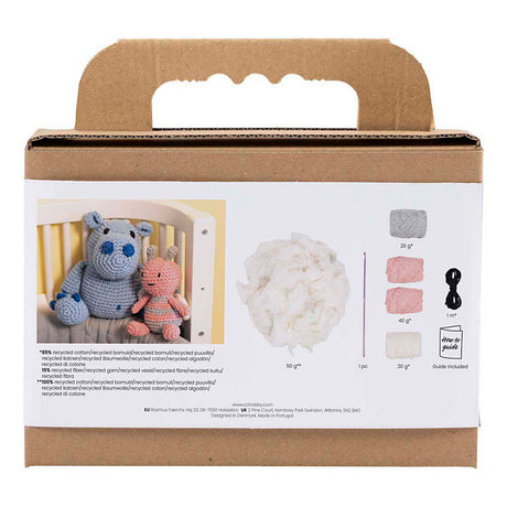 Firma Creativ https: www.cchobby.nl hobbyset-amigurumi-honeybee-pastelcolors-1-box
