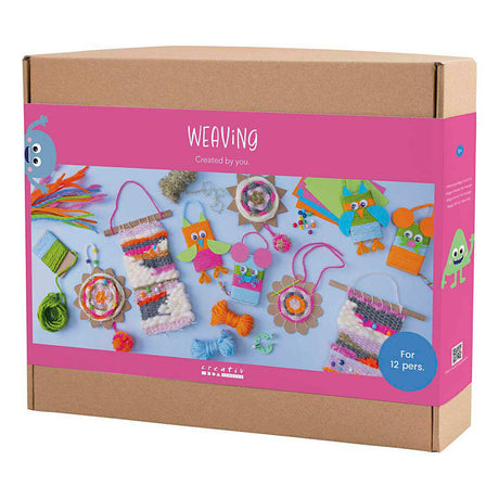 Firma Creativ https: www.cchobby.nl grupa zestaw-tkactwo-mocowania-scienne-wieszaki-sowy-mysz-diverse-colors-1-box