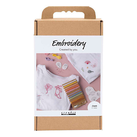 Firma Creativ https: www.cchobby.nl hobbyset-embroidery-t-shirt-white-1-box