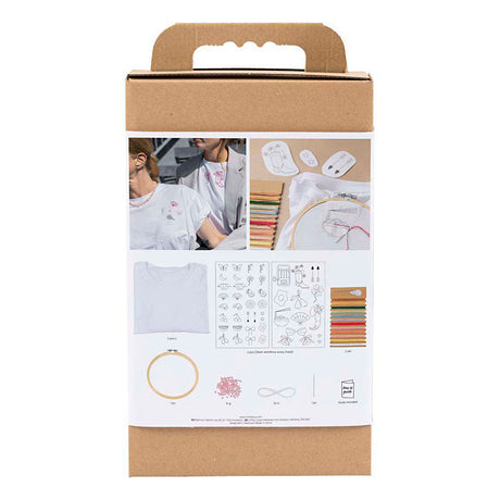 Firma Creativ https: www.cchobby.nl hobbyset-embroidery-t-shirt-white-1-box