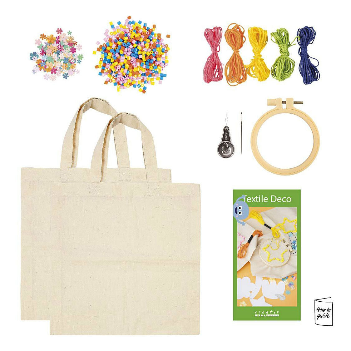 Firma Creativ https: www.cchobby.nl my-craft-station-textile-decoration-various-colors-1-box