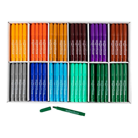 Markery colortime firmy Creativ - szerokość linii 5mm - 288 szt.