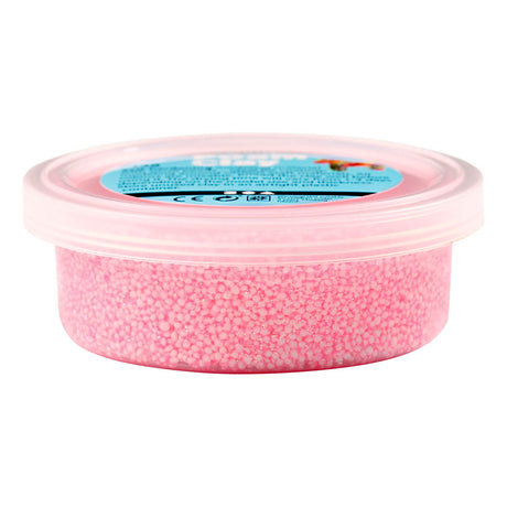 Firma Creativ piankowa glinka brokatowa jasnoczerwona - 35gr.