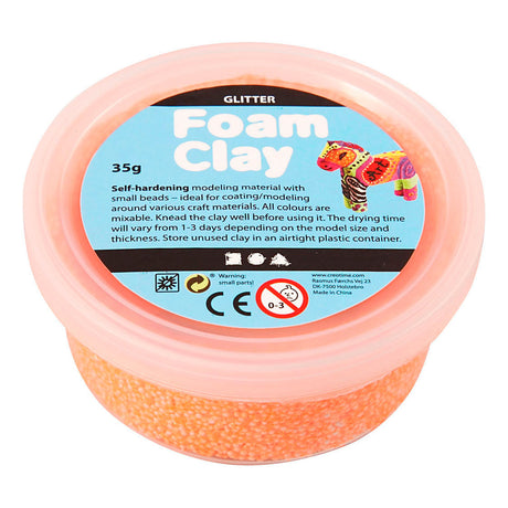 Firma Creativ https: www.cchobby.nl foam-clayr-glitter-orange-35-gr-1-doosje