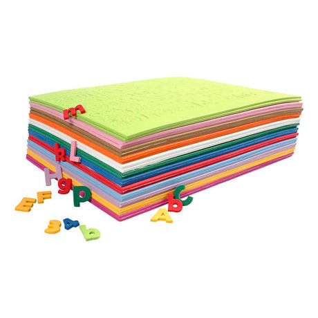 Firma Creativ https: www.cchobby.nl eva-foam-figures-letters-h-20-mm-thickness-3-mm-diverse-colors-24-div-vellen-1-doos