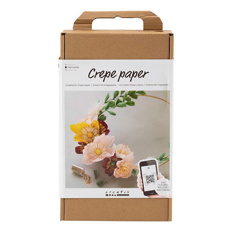 Firma Creativ https: www.cchobby.nl hobbyset-papier-krepowy-wreath-crepe-ratio-180-1-box