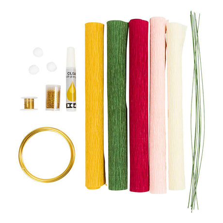 Firma Creativ https: www.cchobby.nl hobbyset-papier-krepowy-wreath-crepe-ratio-180-1-box
