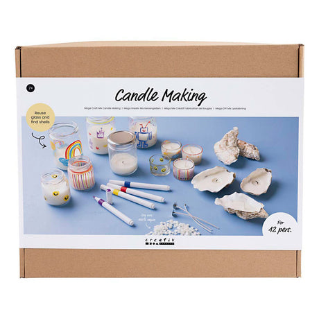 Firma Creativ https: www.cchobby.nl group-set-candles-making-świeczniki-na-podgrzewacze-1-pudełko