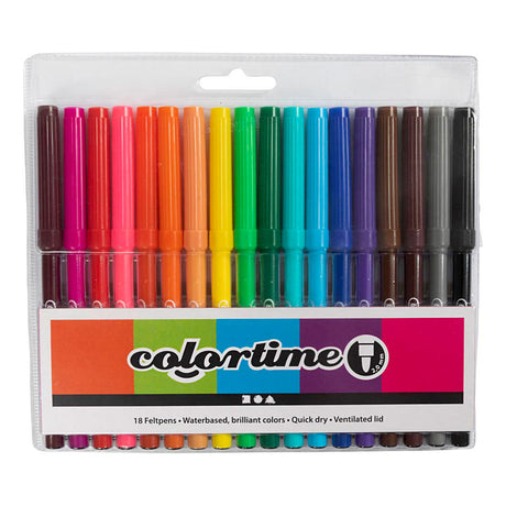 Firma Creativ https: www.cchobby.nl colortime-markers-line-thickness-2-mm-diverse-colors-18-piece-1-box-373548