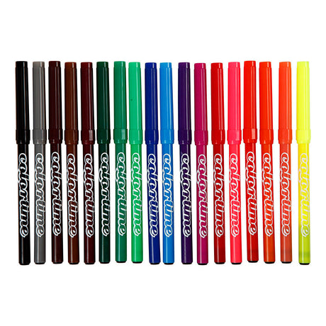 Firma Creativ https: www.cchobby.nl colortime-markers-line-thickness-2-mm-diverse-colors-18-piece-1-box-373548