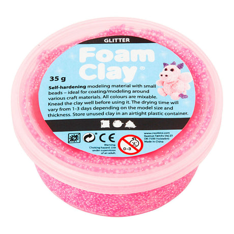 Firma Creativ https: www.cchobby.nl foam-clayr-glitter-pink-35-gr-1-doosje