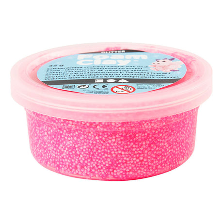 Firma Creativ https: www.cchobby.nl foam-clayr-glitter-pink-35-gr-1-doosje