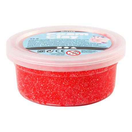 Firma Creativ https: www.cchobby.nl foam-clayr-glitter-red-35-gr-1-doosje