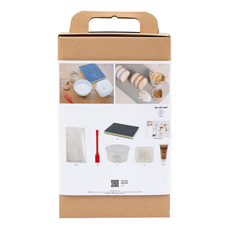 Firma Creativ https: www.cchobby.nl hobbyset-resin-casting-figurine-beige-off-white-1-doos