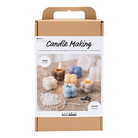 Firma Creativ https: www.cchobby.nl hobbyset-candle-making-bubble-soya-candle-beige-lightblue-creme-1-box