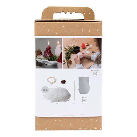 Firma Creativ https: www.cchobby.nl hobbyset-candle-making-christmas-mat-transparant-red-1-doos