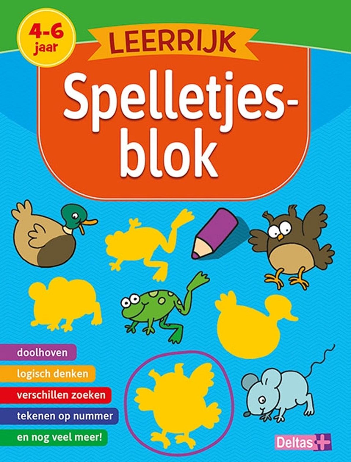Blok gry edukacyjnej Deltas (4-6 lat)
