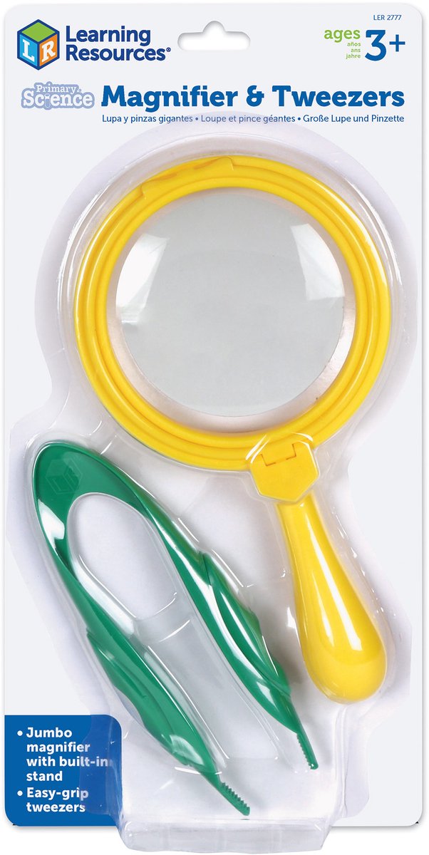 Materiały edukacyjne Pęseta z lupą Primary Science® - 2+