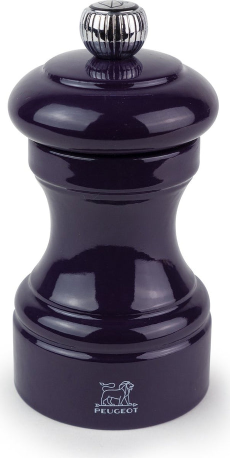 Młynek do pieprzu Peugeot bistro 10 cm - bakłażan - drewno PEFC