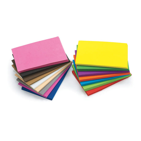 Kolorowanki - papier piankowy super opakowanie 100 arkuszy (16 kolorów)