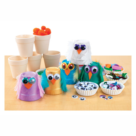 Kolorystyki - udekoruj własną ceramiczną doniczkę. zestaw 12