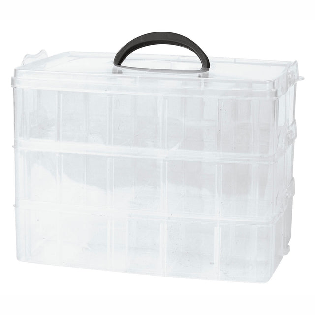 Kolorowanki - etui do przechowywania materiałów rękodzielniczych, 3-warstwowe