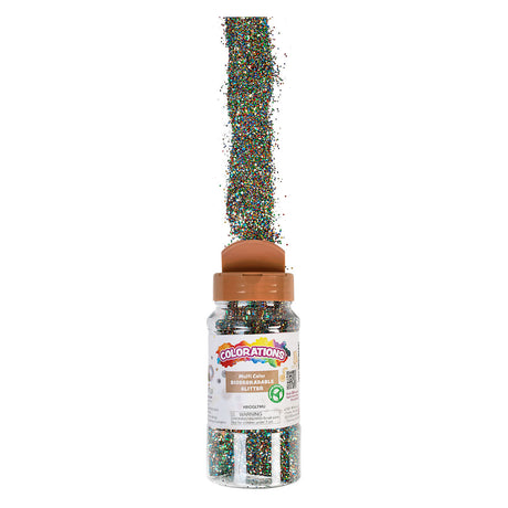 Koloryzatory - brokat biodegradowalny - multi, 113 gram