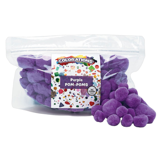 Koloracje - POM POM PURLE, 100..