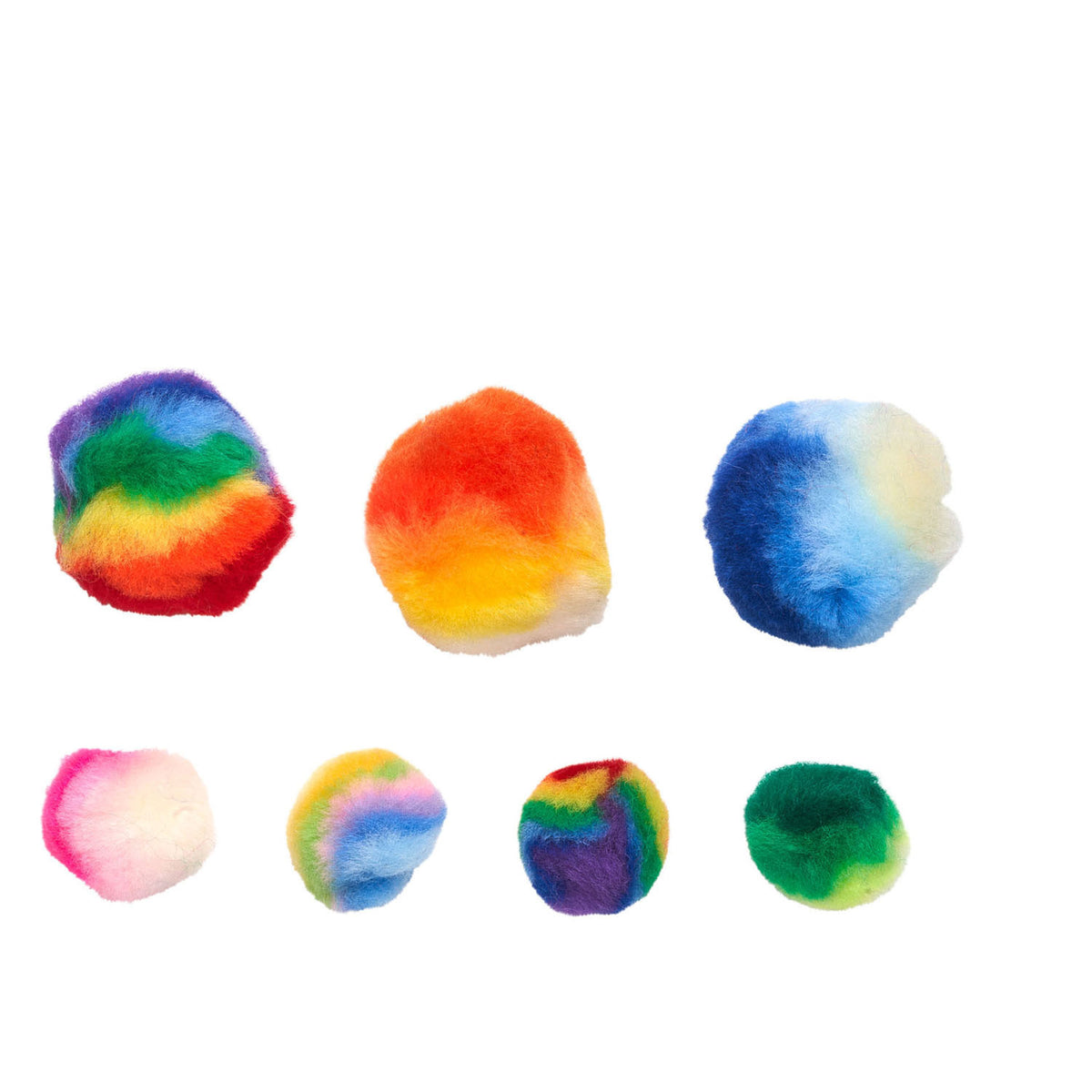 Koloracje - Regenboog POM POM, 180st.