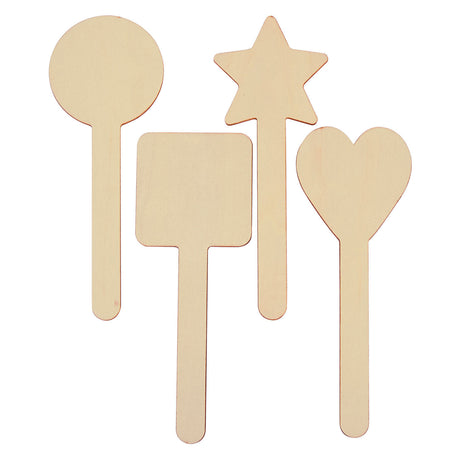 Kolorystyki - DIY Drewniane Stick Forms 4 Wzory, 20.