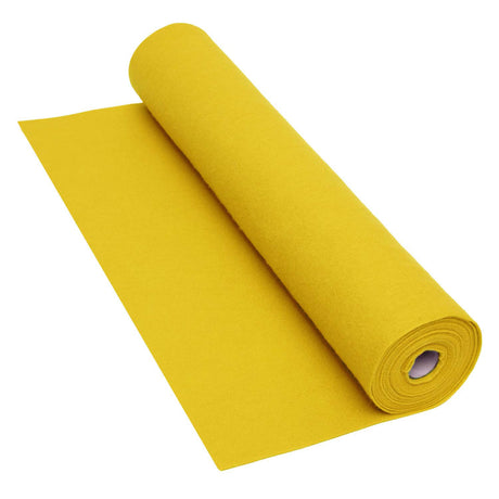 Kolorowanki - żółta rolka filcowa - 160gsm, 5m x 45cm