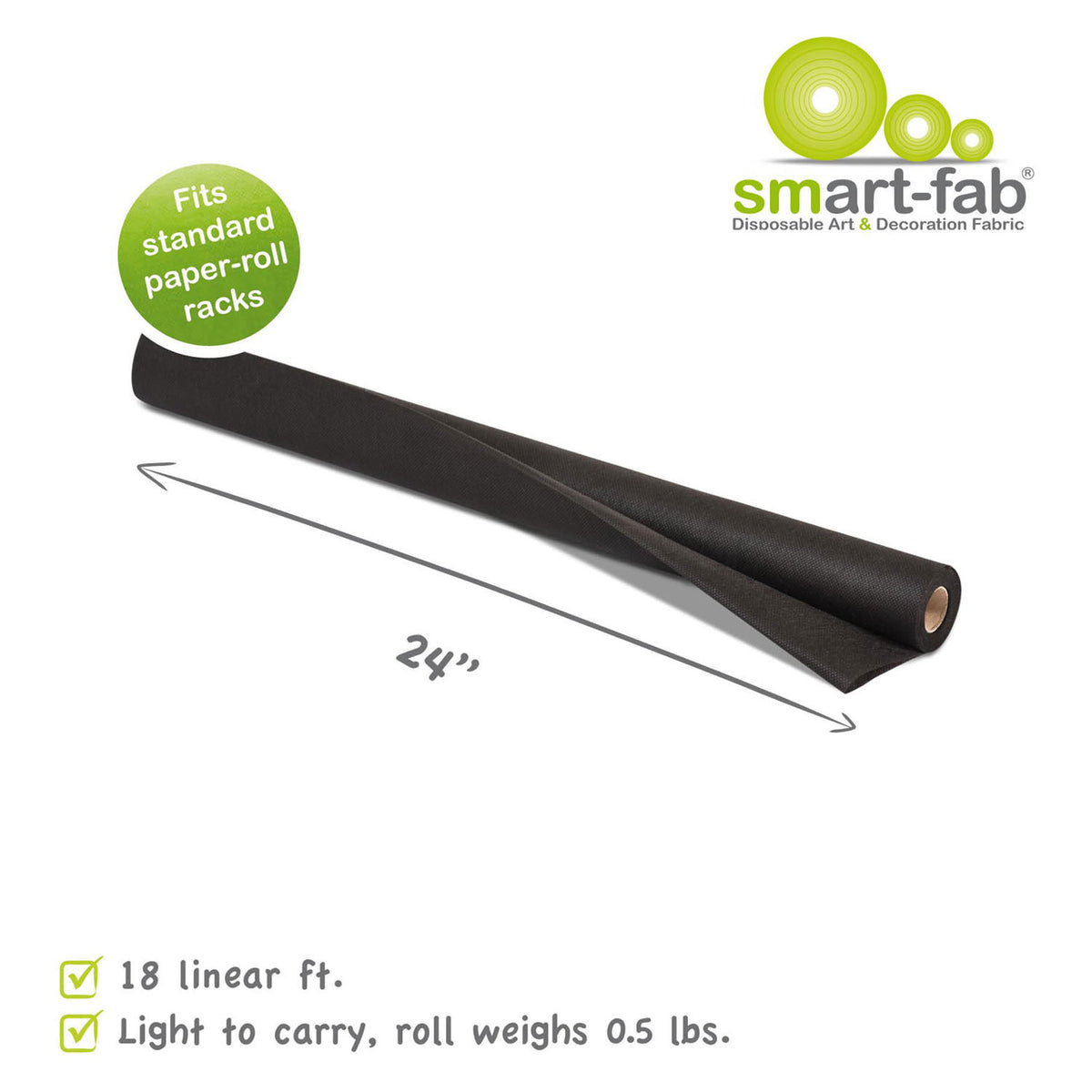 Inteligentna rolka fabryczna 0,61 x 5,5 m - czarna